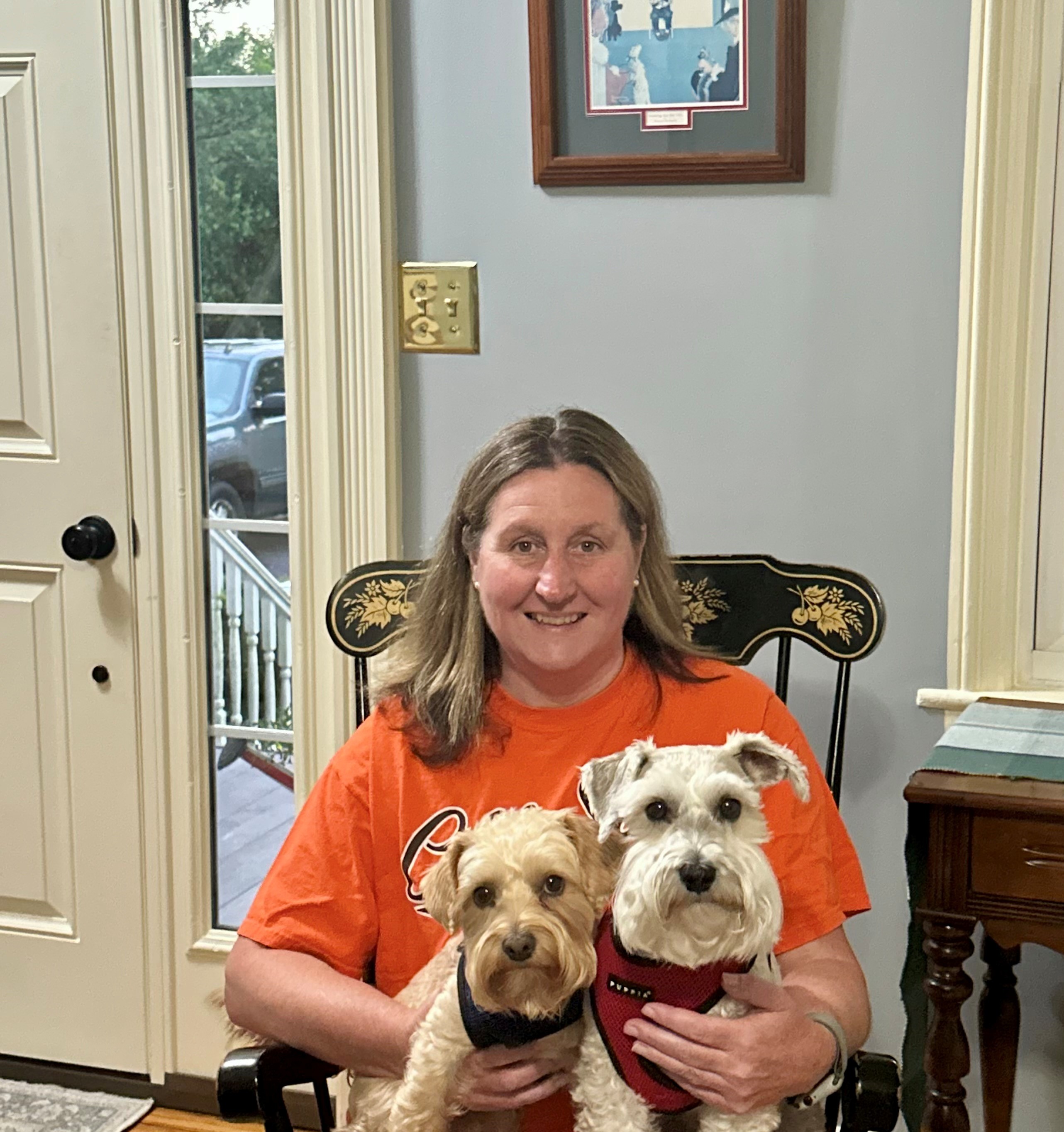 dr b and pups cropped