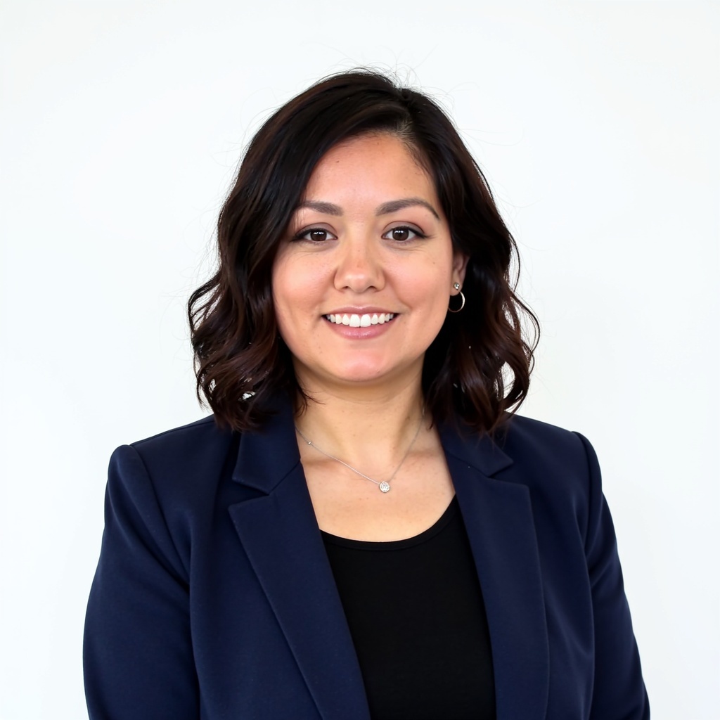 A headshot of Lucelia Justiano.