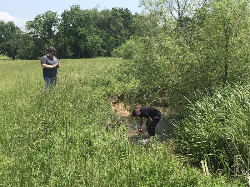 Deploying Air and Water Temperature Loggers