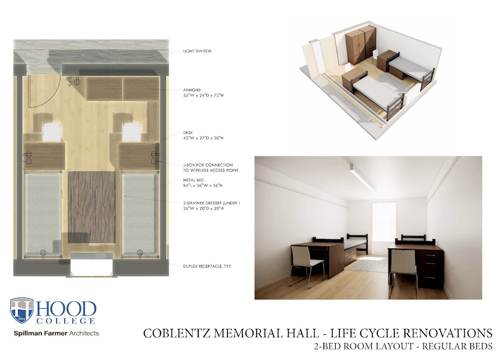 Memorial Hall Dorm Mock Up