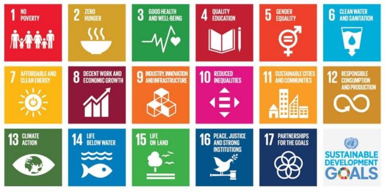 UN 17 Sustainability Development Goals Color Logos