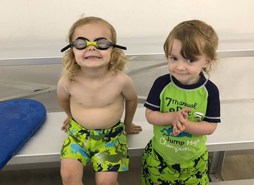 Young swimmers