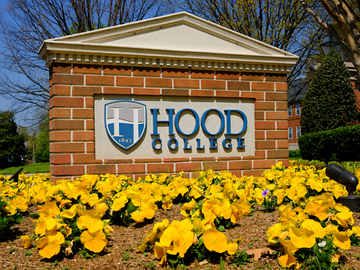 Hood College entrance