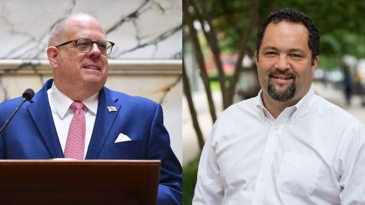 Larry Hogan and Ben Jealous