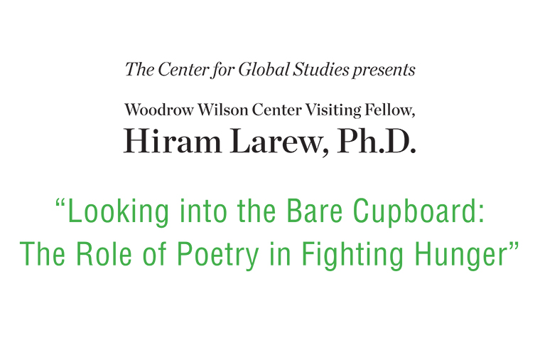 Hiram Larew Lecture