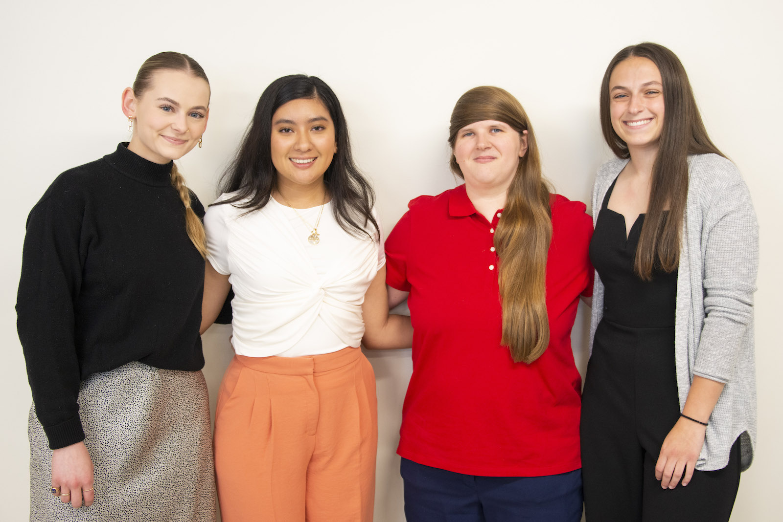 Sara Swanson, Ashley Cabrera, Olga Dunlap and Julee Wells