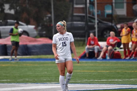 A photo of Alli House on the soccer field.