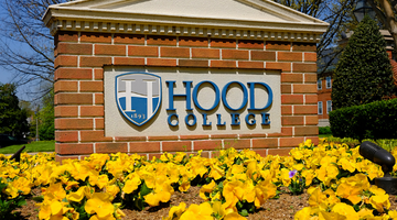 Hood College entrance
