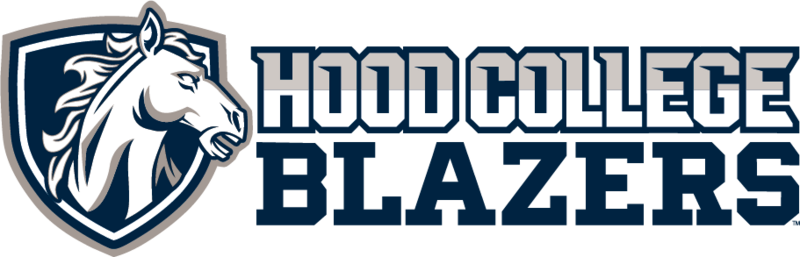Full Horizontal Hood College Athletic Logo