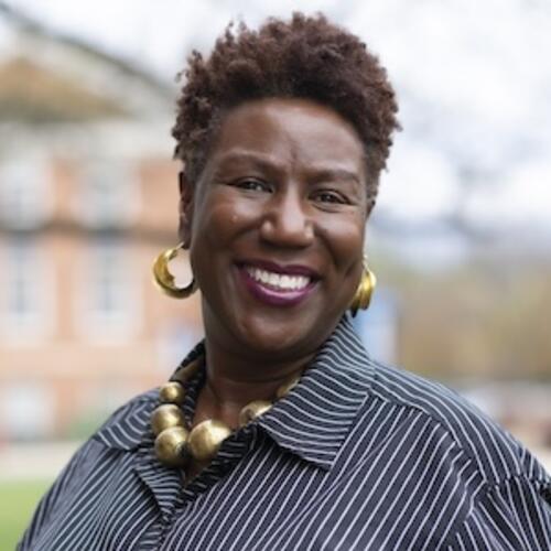 Headshot of Tamelyn Tucker-Worgs, Ph.D., associate professor of political science 