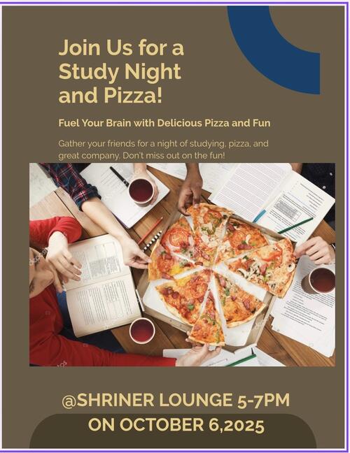 Study Pizza Night RA