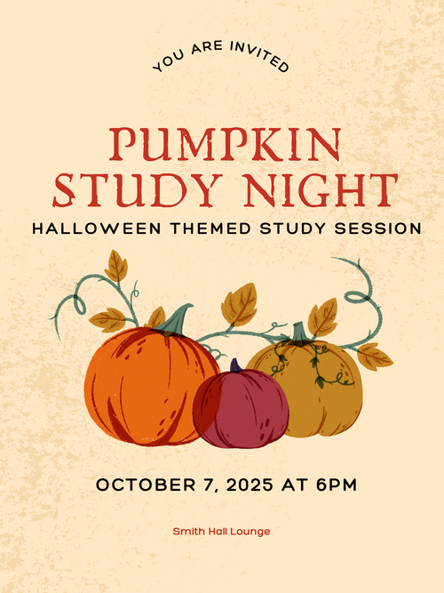 Pumpkin Study Night