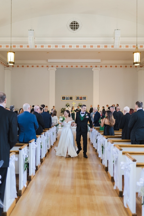 Wedding at Coffman Chapel