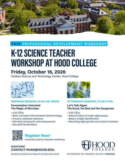 BREC K-12 Science Teacher Workshop Flyer Oct. 2026
