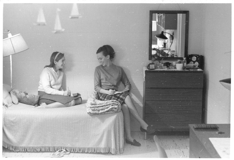 50s dorm room