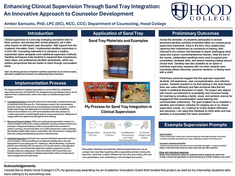 Sandtray Research Poster