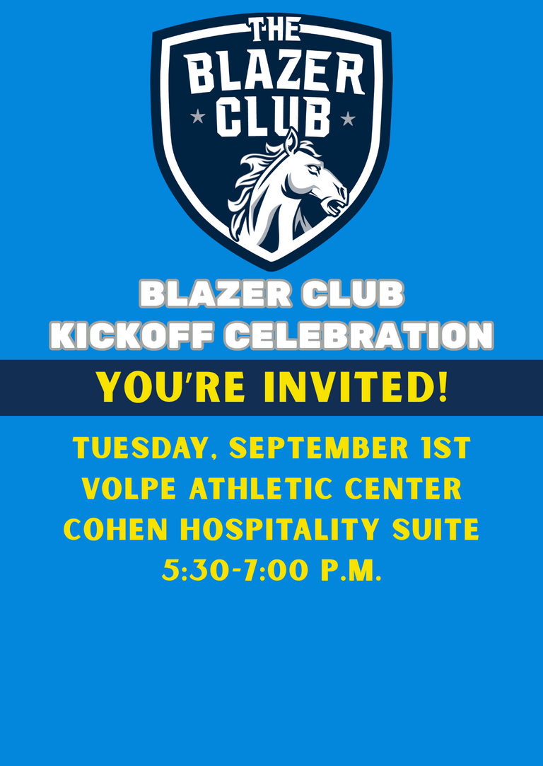 blazer club kickoff