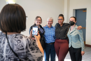 Student Presenting Their Work