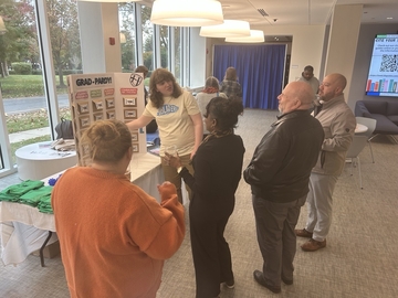 Students at the Graduate Networking and Resource Session