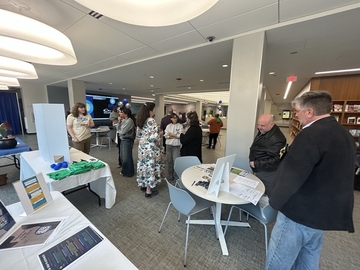 Students at the Graduate Networking and Resource Session