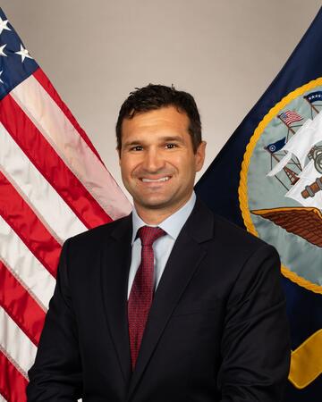 Lt. Commander Jordan Foley Headshot