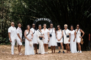 Ghana group in White