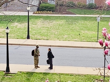Fort Detrick Soldier on Campus