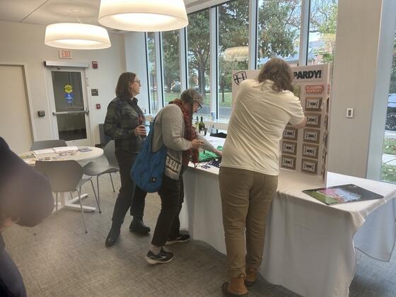 Students at the Graduate Networking and Resource Session