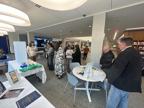 Students at the Graduate Networking and Resource Session