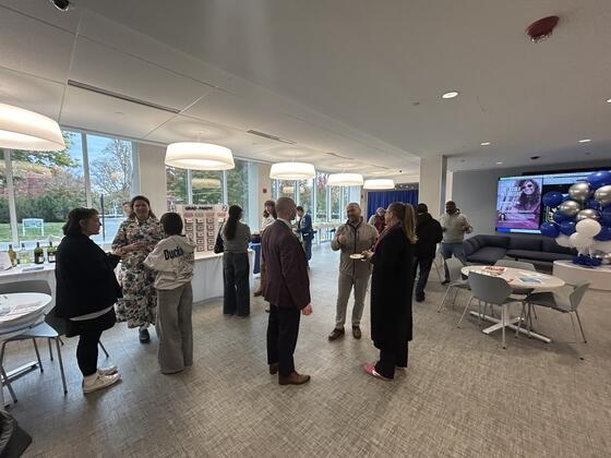 Students at the Graduate Networking and Resource Session