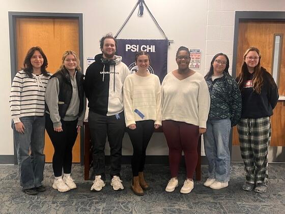 Psi Chi 2025 Induction Fall