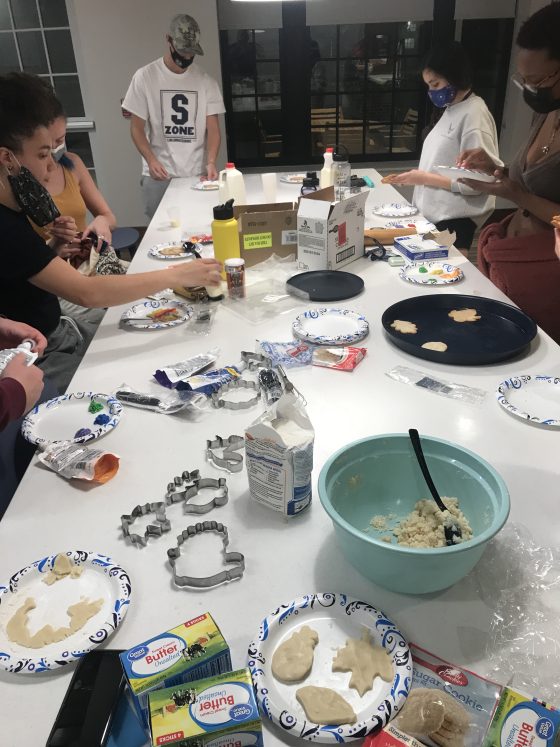 Cookie decorating