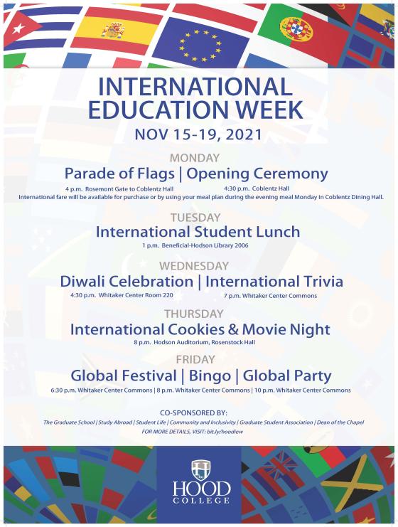 Hood International Education Week 2021