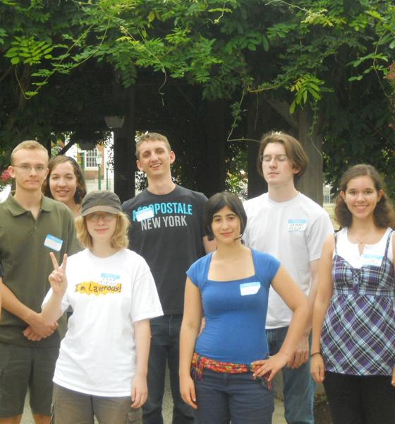A group of young writers