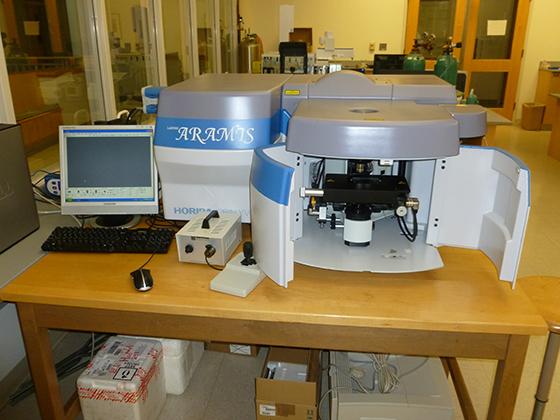 Horiba Jobin Yvon LabRAM Aramis Raman Spectrometer