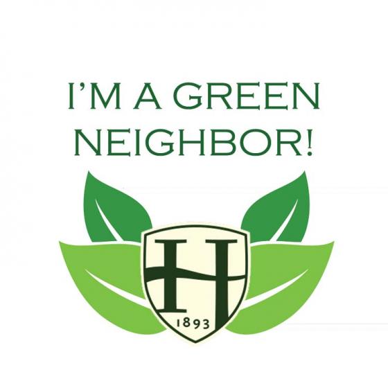 2017 Green Neighbor Sticker