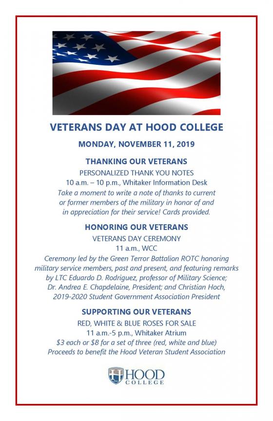 Hood Veterans Day 2019