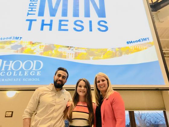 Hood College 3MT Competition Winners