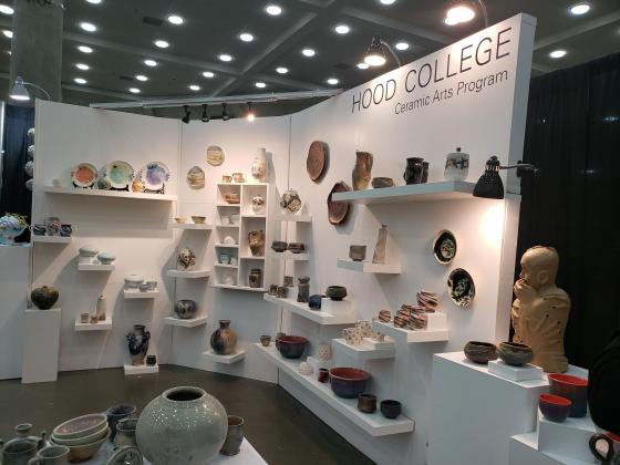 Hood College Ceramic Arts Exhibit at the 2019 American Craft Council Show