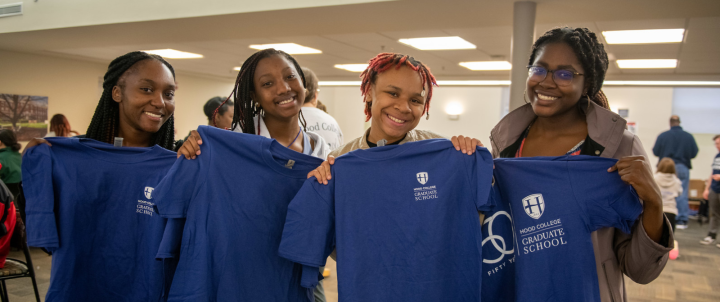 Students at an event