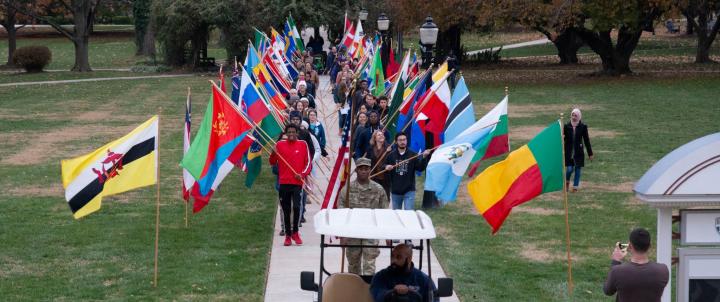 Hood Parade of Flags