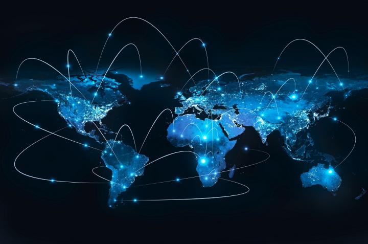 Photo of global network