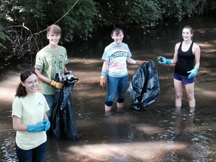 stream cleaning