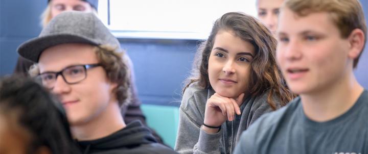 Students in classroom