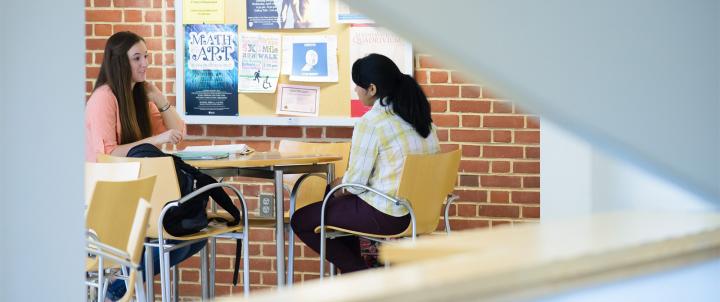 Students studying
